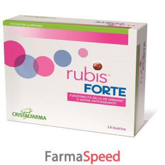 rubis forte 14 bustine da 4,3 g