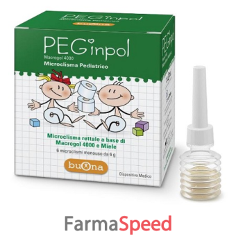 peginpol microclisma ped 6 microclismi da 6 g