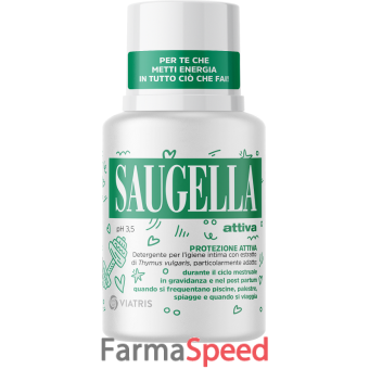 saugella attiva ph 3,5 protezione attiva detergente igiene intima 100 ml