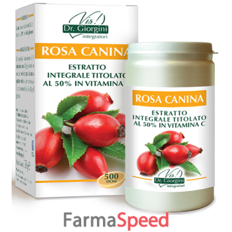 rosa canina estratto integrale titolato polvere 100 g