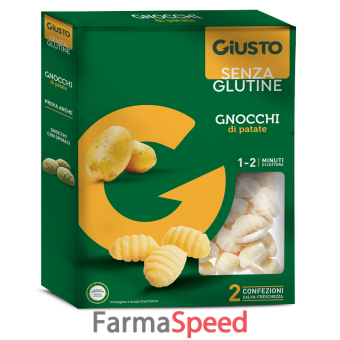 giusto senza glutine gnocchi 2x250 g