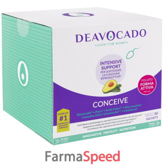 deavocado conceive 30 bustine 5 g nuova formula