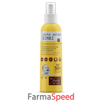 fiocchi di riso latte solare bimbi 50+ 140 ml spray