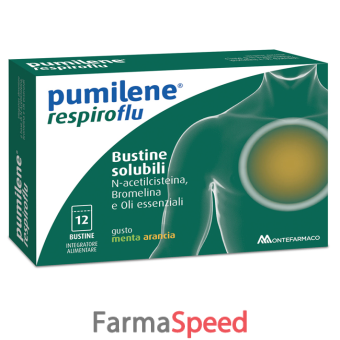 pumilene respiroflu 12 bustine