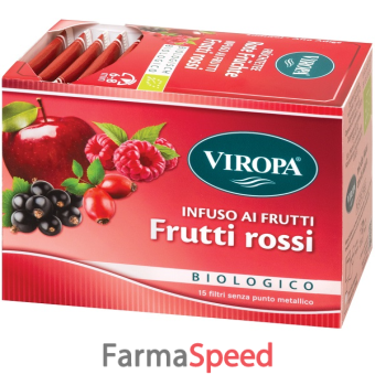 viropa frutti rossi bio 15 bustine