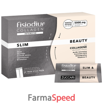 fisiodiur collagen slim&beauty 24 stick pack