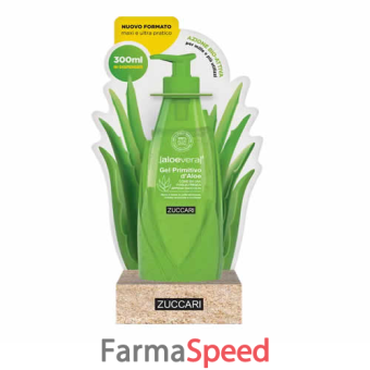 zuccari gel primitivo aloe dispenser 300 ml