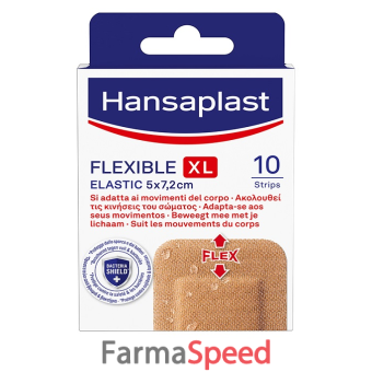 cerotto hansaplast elastic ginocchia&gomiti 10 pezzi