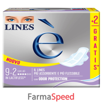 lines e' ali carry pack 9 + 2 pezzi