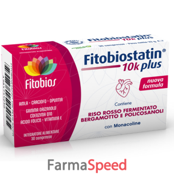 fitobiostatin 10k plus 30 compresse