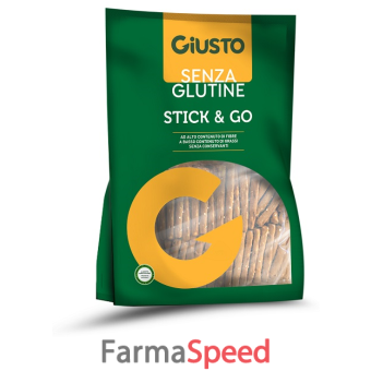 giusto senza glutine stick and go 100 g