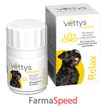 vettys integra relax cane 30 compresse masticabili