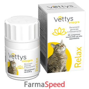 vettys integra relax gatto 30 compresse masticabili