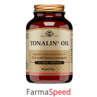 tonalin oil solgar 60 perle