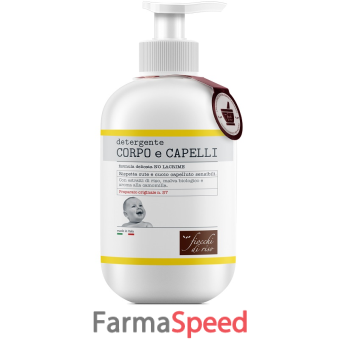 fiocchi di riso detergente corpo/capelli camomilla 400 ml