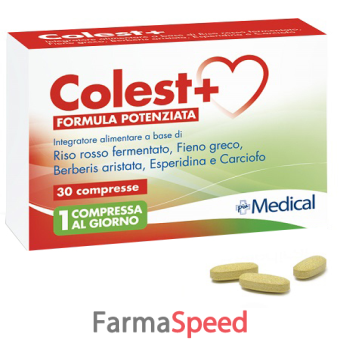 colest+ formula potenziata 30 compresse