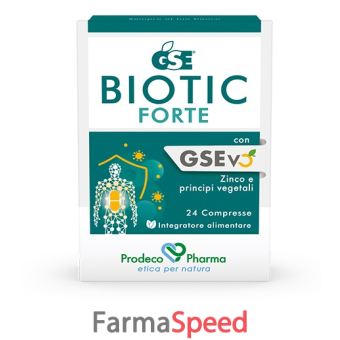 gse biotic forte 24 compresse