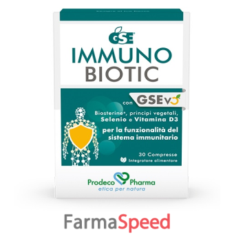 gse immunobiotic 30 compresse