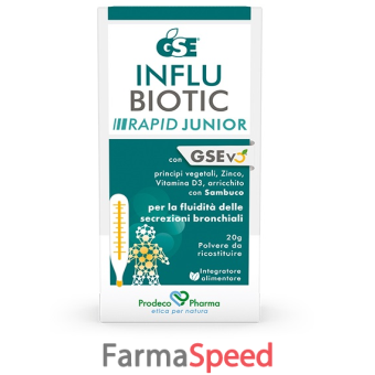 gse influbiotic rapid junior 20 g