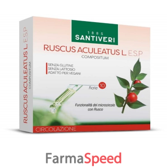 ruscus aculeatus esp 10 fiale da 10 ml