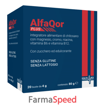 alfaqor plus 20 bustine 4 g