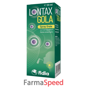 lontax gola spray orale 20 ml