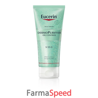 eucerin dermopurifyer oil control scrub 100 ml