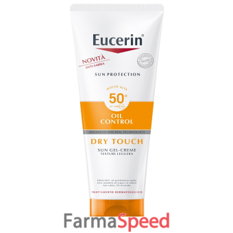 eucerin gel-creme dry touch spf50+ 200 ml