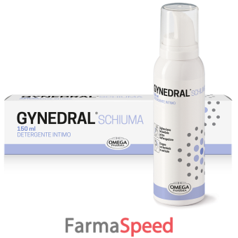 gynedral schiuma detergente intimo 150 ml