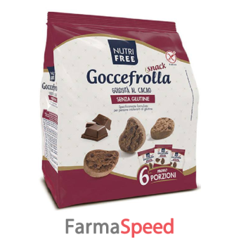 nutrifree goccefrolla cioccolato snack 40 g x 6