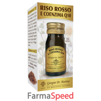 riso rosso e coenzima q10 30 g 150 pastiglie