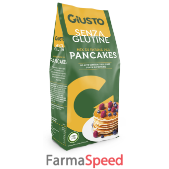 giusto senza glutine mix pancake 400 g