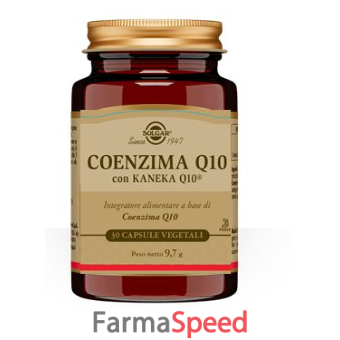 coenzima q10 solgar 30 capsule vegetali