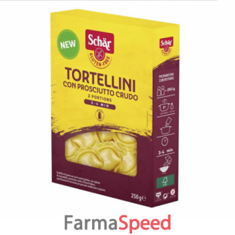 schar tortellini prosciutto crudo 250 g