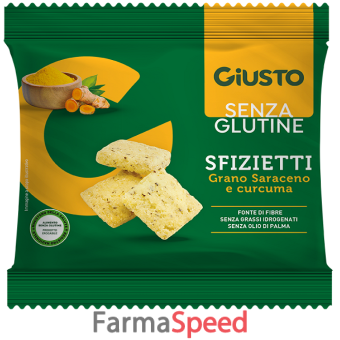 giusto senza glutine sfizietti grano saraceno 40 g