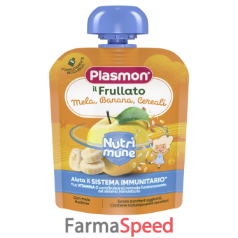 plasmon nutri-mune mela/banana/cereali 85 g