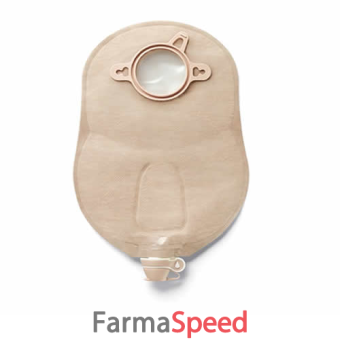 sacca due pezzi per urostomia conform 2 con camere multiple - arancione - flangia 35 mm - misura midi