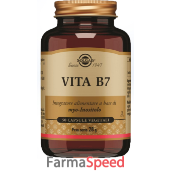 vita b7 solgar 50 capsule vegetali