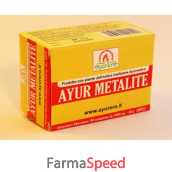 ayur metalite 60 compresse 1 g