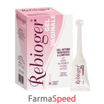 rebioger gel vaginale 6 applicatori monodose da 5 ml