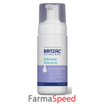 benzac skincare schiuma detergente 130 ml