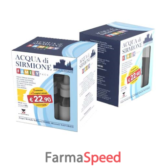 acqua di sirmione family pack 12 flaconcini da 15 ml