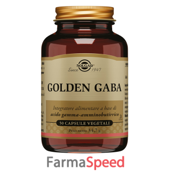 golden gaba solgar 50 capsule vegetali