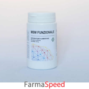 msm funzionale 60 capsule da 590 mg