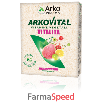 arkovital vitalita' 30 compresse