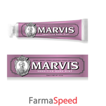 marvis sensitive gums mint 75 ml