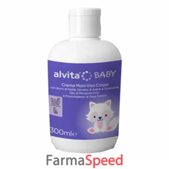 alvita baby crema viso corpo 300 ml