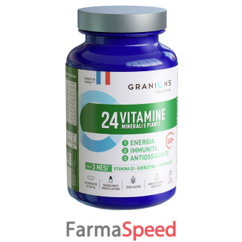 granions 24 vitamine minerali e piante 90 compresse