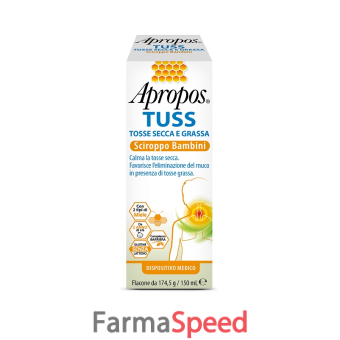 apropos tuss sciroppo bambini 150 ml