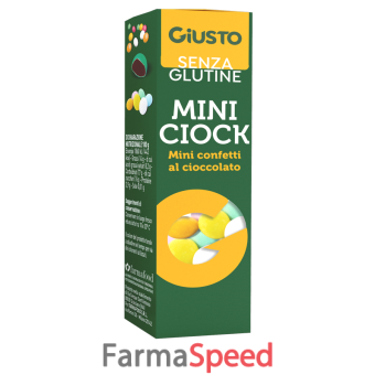 giusto senza glutine mini ciock 40 g